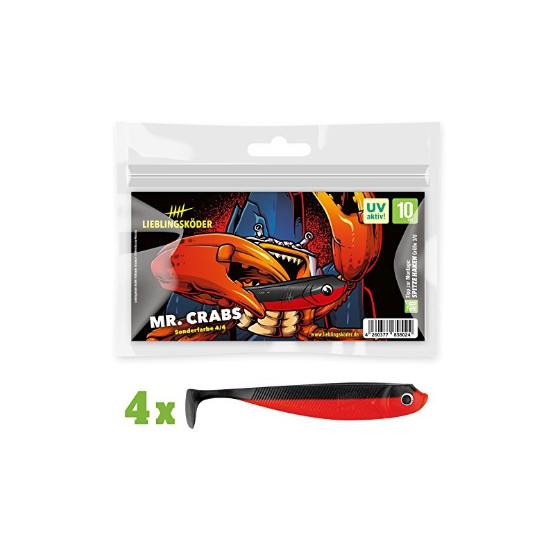 Lieblingsköder Rubber Fishing Bait for Perch Zander Pike 10 cm,