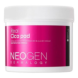 DERMALOGY by NEOGENLAB Real Cica Pad - Restores Skin Barrier Soothes Gently Exfoliates & Cleanses (Cica Micellar Pad)