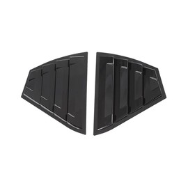 TOTMOX Car Rear Side Window Louvers, Air Vent Cover Trim Blinds, Sport Quarter Window Scoops Louvers Compatible with Nissan Sentra 2020-2022, Glossy Black