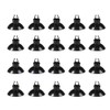 JIH Aquarium 3/16 inch Standard Airline Tubing, Black, 25 Feet