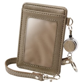 Jewel Beauty's Select Pass Case, Commuter Pass Case, Reel Pass Case with Reel, 2 IC Cards, Colorful Pass Case, Leather, Colorful, Women's, Men's, Children, Adults, Popular, Strap Included, Card Holder