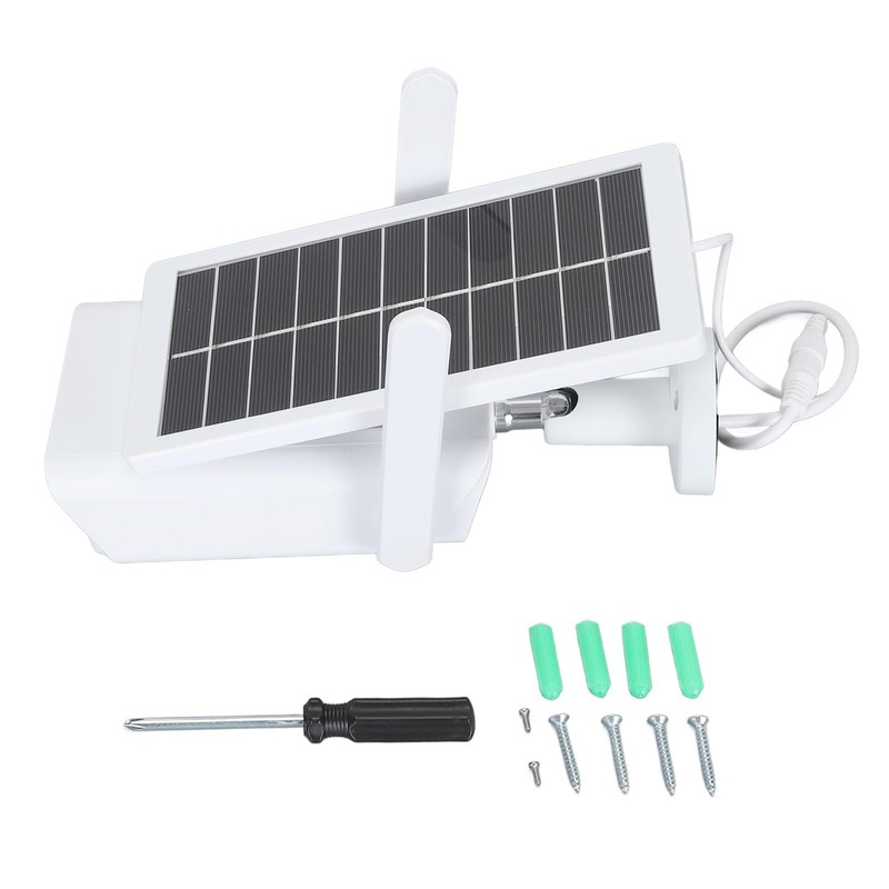 Outdoor Wireless Solar Security Camera with WiFi, Solar Panel, Night