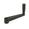 Ganter Standard Elements GN 471, 80, B10 – Handkurbeln, black, GN 471-125-B14