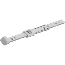 Leitz NeXXt Paper Guide for Hole Punches Plastic Grey