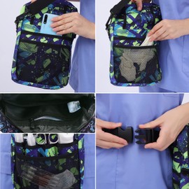 YOURUIMEI Kit Practical Waist Bag for Nurses, Fanny Pack for Work, Nurse Utility Belt Organizer Bag (micai-LV)