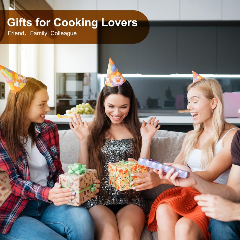 FJNATINH Wooden Kitchen Utensils Handmade for the Kitchen (Ten Piece