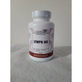 Nation Health MD Lymph MD - Lymphatic System Supplement. Men and Women - 60 cap Exp 08/26