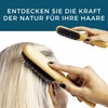 Remos Beech Wood Hair Brush with 100% Boar Bristles and