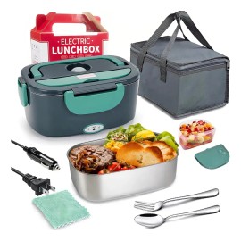 Lonchera Térmica Eléctrica Portátil Aiyinsmart Smart-403 Color Gris