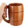 Classical Natural Solid Wood Cup Water Teacup Gift Collection Beer