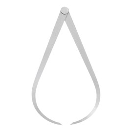 HARFINGTON Firm Joint Outside Caliper 250mm 10 inch 410 Stainless Steel Firm Friction Joint External Measurement Tool