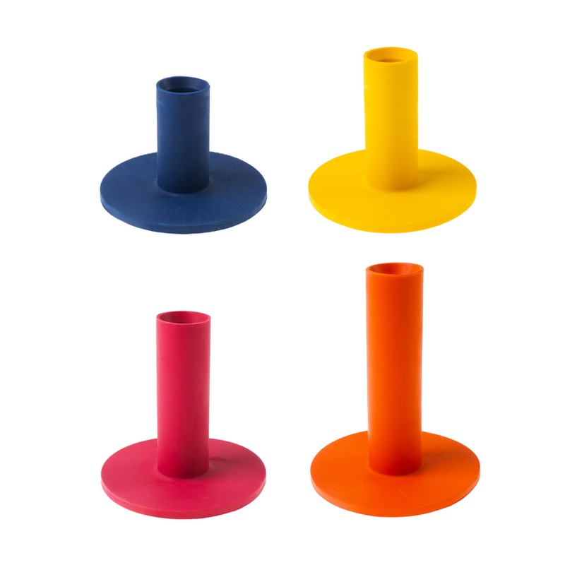 ECADDIE Rubber Golf Tees - Suitable for Driving Range Mats,