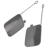 1 Pair Rear Bumper Tow Hook Cover Cap 51127378573 Impact