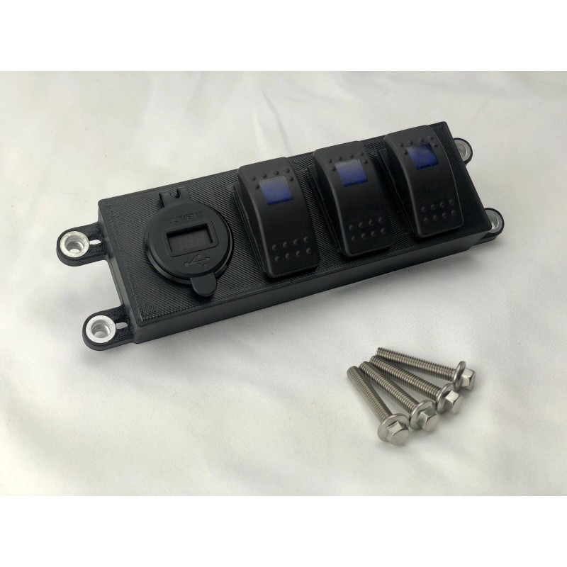 Riot Engineering 89-94 240sx Switch Panel - AC Bezel Mount