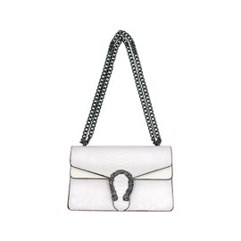 covimy White Purse for Women Trendy,Fashion Shoulder Bag Vegan Leather Crossbody Bag Small Handbag