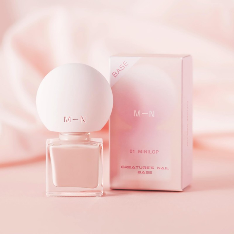 MN Creatures Nail Base 01 MINILOP Natural Tone Up Lovely