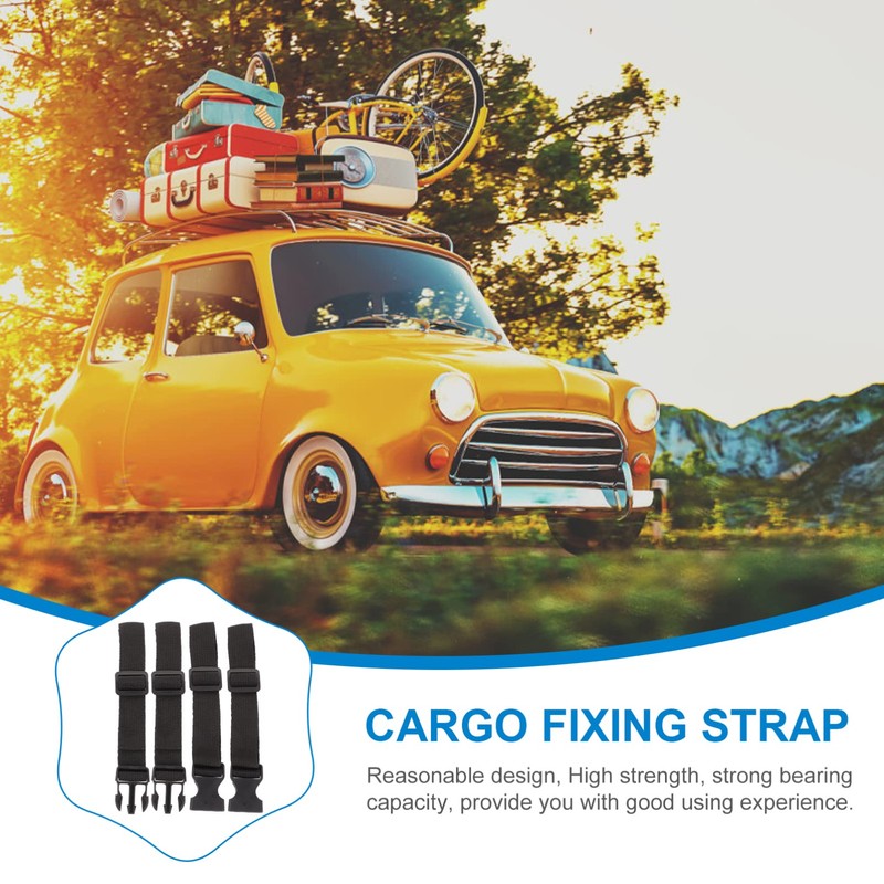 CLISPEED 2pcs Golfs Trolley Cart Bag Strap Buckle Packing Straps