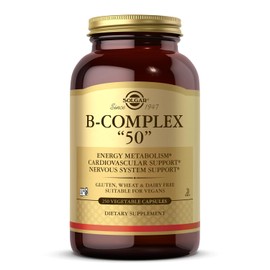 Solgar Vitamin B-Complex 50" - 250 Vegetable Capsules