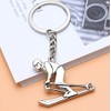 Générique Key ring, alpine ski bag jewellery, chrome-plated steel.