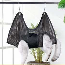 Generic Dog Grooming Hammock, Relaxation Cat Hanger Sling for Trimming Clipping Nails Dog Sling Dog Hammock for Nail Trim Adjustable Dog Hammock Restraint Bag for Small Medium Large Dog