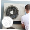 LIFKOME 10 Hole Decorative Covers Air Conditioner Vent Caps Louvre