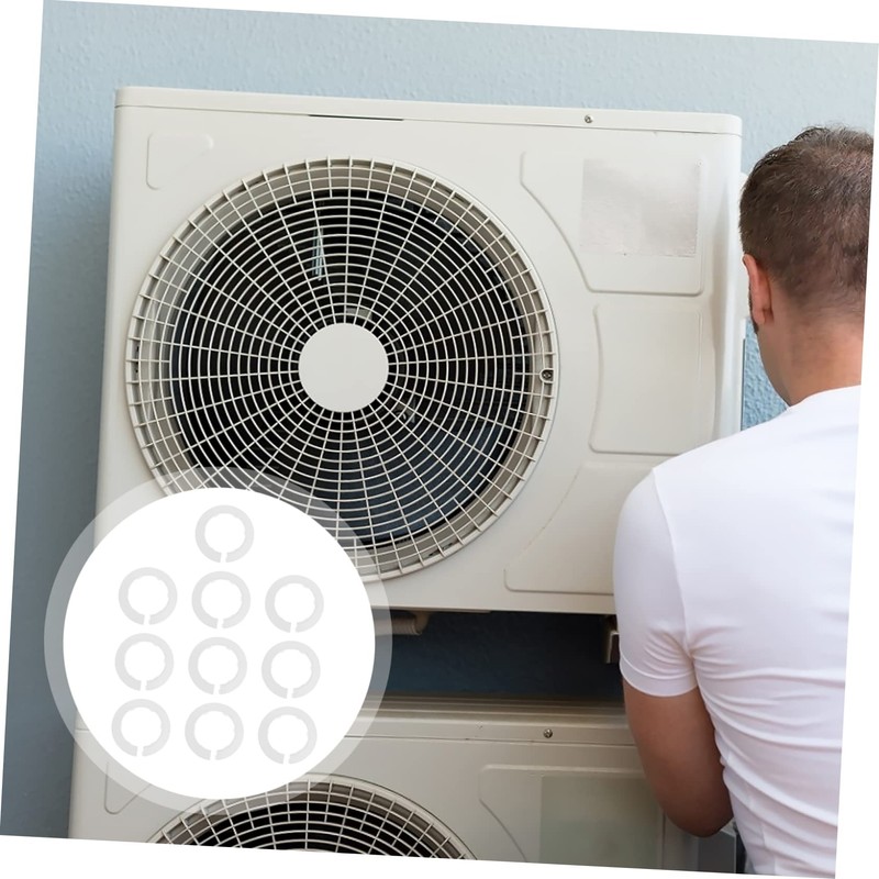 LIFKOME 10 Hole Decorative Covers Air Conditioner Vent Caps Louvre