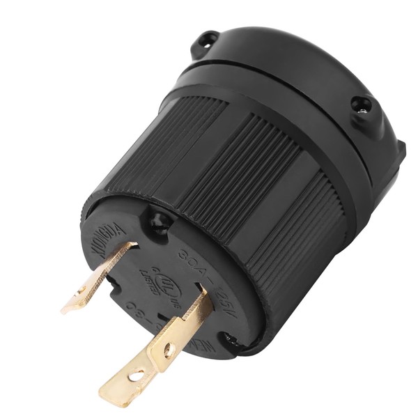 Yctze NEMA L5-30 Twist Lock Electrical Plug Connector, 30A 125V