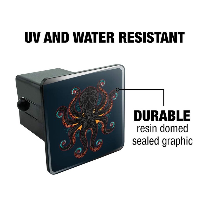 Graphics and More Black Octopus in The Abyss Tow Trailer