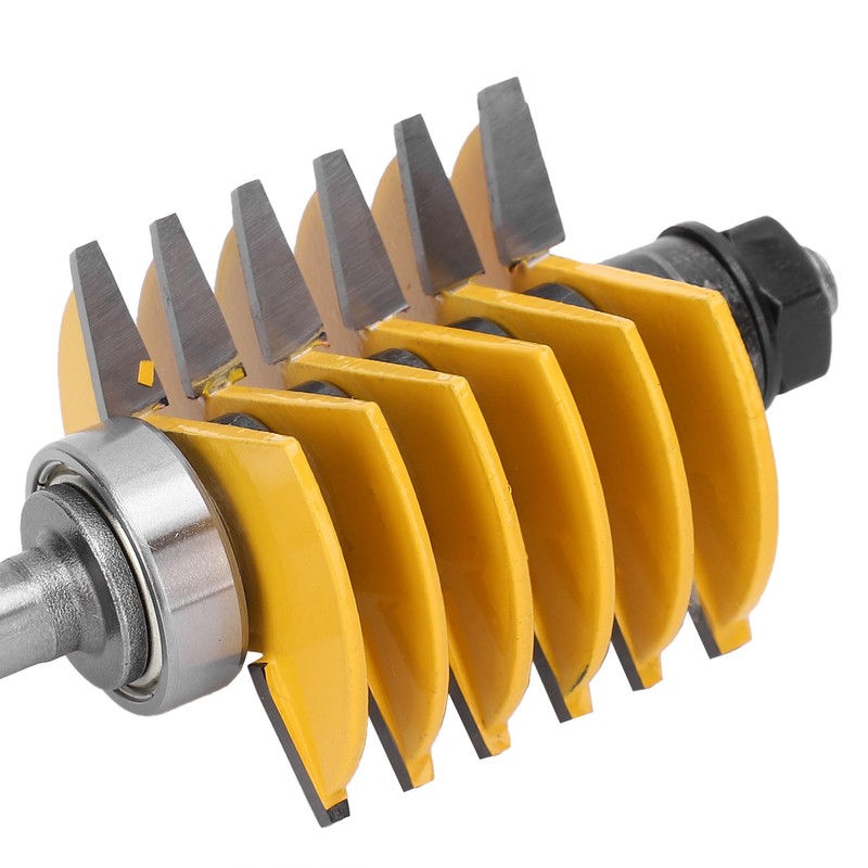 8mm Shank Woodworking Milling Cutter Finger Joint Router Bit Anti