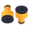 Aczyqws 2 Pack Hose Tap Connector 3/4 inch and 1/2