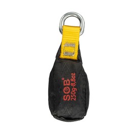 SOB Throwing Bag Throwing Bag Sling Bag Climbing Professional Throw Bag for Tree Climbing Tree Work Mountaineering (Black, 250 g)