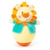Small Foot 11426 Roly-Poly Lion, a Fun Stand-up Plush Animal