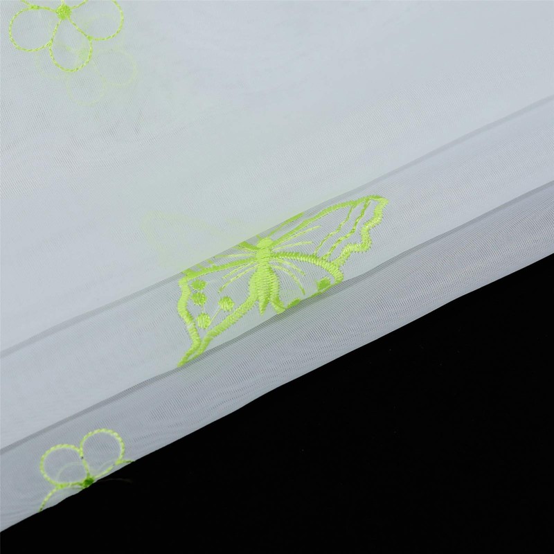 ESLIR Roman Blind, Kitchen Roman Curtain with Drawstring, Transparent Ribbon