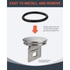 Phivan 4 Pack Commercial Sink Drain O-Ring Gasket Set -