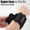 Silicone Wrist and Ankle Weights, Adjustable Wearable Weights for Walking,