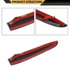 CNNELL Central Control Dashboard Cover Trim Bezels Compatible with Chrysler