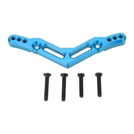 Aluminum Alloy Multi Hole Front Shock Absorber Bracket Plate for Arrma Granite 1/10 RC CarBlue