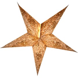 Guru-Shop Foldable Advent Light Paper Star Christmas Star Anubis Red Star Window Decoration 5 Tips