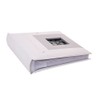 Kusso White Wedding Photo Album Luxury Pearl White with Silver