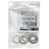 Garage Zero Drain Washer, Aluminum, 5 Pieces [M14 x Outer