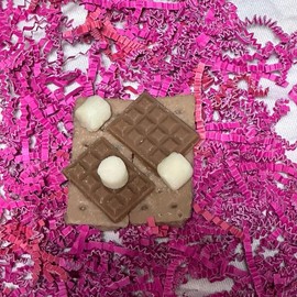 S’mores wax melts | wax melt | wax making | birthday gift | chocolate wax melt | marshmallow wax melt | Candles Decor Scented Scent