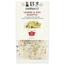 Cooks & Co Lemon & Pea Risotto 190g - Pack of 2
