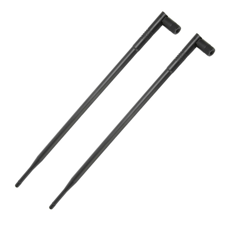 2pcs Antenna 2.4G 9dBi Omnidirectional High Gain SMA Male Internet