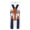 Men's Suspenders, Adjustable Heavy Duty, Elegant Double Layer, Easy Matching,
