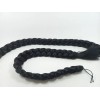 Bootleg Par De Trenzas Cabello Sintético 55 Cm Color Negro