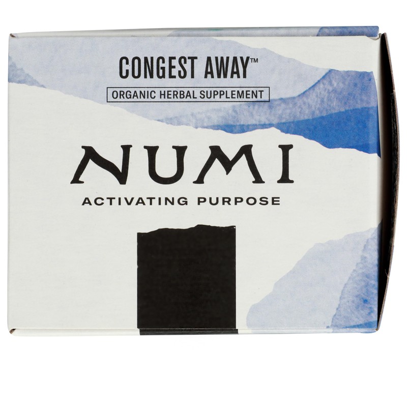 Numi Organic Congest Away Herbal Tea – 16 Herbal Tea