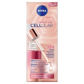 NIVEA Cellular Expert Lift Bakuchiol Lifting Serum (1 x 1.0 fl oz) - Suero facial enriquecido con bakuchiol puro - Cuidado reafirmante antienvejecimiento