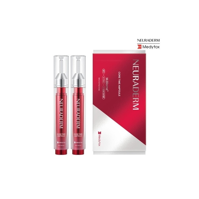 Medytox Neuraderm Core Time Ampoule Plan (15ml *2) 1 Box