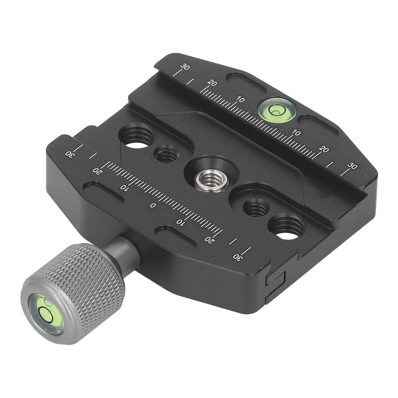 Quick Release Plate Universal Aluminum Alloy SLR Camera Tripod Head