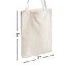MR.R 6 Pcs Sublimation Blanks Canvas Polyester Bag for Heat
